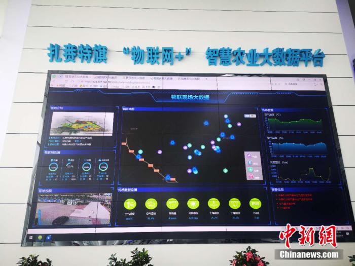 圖為科技服務(wù)中心的大數(shù)據(jù)展示平臺。 郎朗 攝 點擊進(jìn)入下一頁